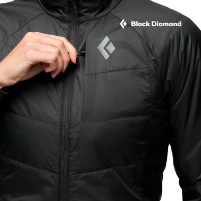 【Black Diamond】 Women's Solution 2.0 Jacket 女款保暖外套 PrimaLoft® 黑色7